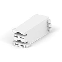 AMP Connectors - TE Connectivity 521204-3 ຮອງສະໜອງສາຍແລະຮອງສາຍ HSG,2P,POS LOCK,MKIII,250 SERI