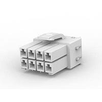 AMP Connectors - TE Connectivity 1971598-1 ຕົວເຊື່ອມໄຟສະໄໝ POWER DBL LOCK PLUG HSG 8P(GWT