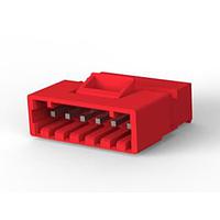 AMP Connectors - TE Connectivity 3-641437-6 ປຸ່ມກອງ REC 06P C/E 22AWG POSTED