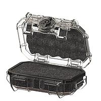 Serpac SE52F,RD ກ້ອງ Micro Case Seahorse 52 Micro Case ມີເພື່ອງພູມ, 6.3 x 4.5 x 2.1" - ແດງ