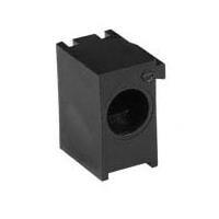 BIVAR H-133C-2-120 ອຸປະກອນຕິດຕັ້ງ LED ຖືກ LED 3mm ລະດັບເດັດດຽວ ສີດຳ