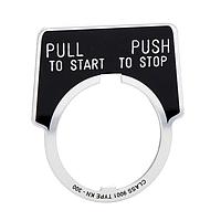 Square D 9001KN379 Legend PSH BTTN LEGEND PLATE 30MM, ປະເພດ K