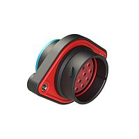 Amphenol SINE Systems AHDP02-24-16PR-SRA ປຸ່ມຮັບ 16 ຕຳແໜ່ງ, ປິດກັນຂະໜາດ 24