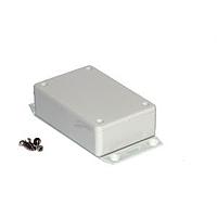 Hammond Manufacturing 1591MF2SGY ກອງປົກປ້ອງມີຂອງຢູ່ຂ້າງລຸ່ມ ABS ຂະໜາດ 3.3x2.2x0.8" ສີເທົາ