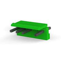 AMP Connectors - TE Connectivity 3-1717011-4 ຮອດເດີ້ແລະກອງສາຍສົດ EP CONN.HDR ASSY 4/5P ສີຂຽວ W/O#4