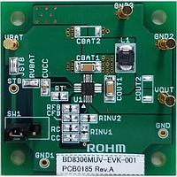 ROHM Semiconductor BD8306MUV-EVK-001 ບອດປະເມີນຜົນຂອງຕົວແປ DC/DC ທີ່ແຍກຕ່າງກັນ ສໍາລັບ BD8306MUV
