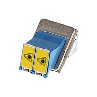 Molex 106115-6100 ອາແດບເຕີ LC-D EMI ADPTR 45 DE EG SNAP MOUNT ສີຂຽວ