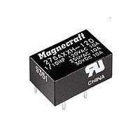 Schneider Electric Relays 276AXXH-24D ຄອບພິວດຄວາມຈຳຫຼາຍສູງ ຮູບແບບຕ່ຳ ຕິດບົດ PCB SPST-NO, 10 A