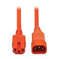 Tripp Lite P018-006-AOR ສາຍພະລັງ AC 6FT C14 C15,15A,14AWG,ສີແດງ