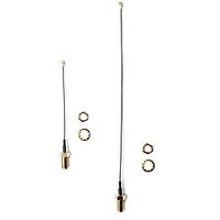 Pulse Electronics W9009M ສາຍສະບັບ RF Jumper SMA U.FL(iPex),9inch