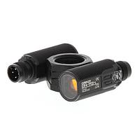 OMRON E3FA-TN22 ເຊັນເຊີ Photoelectric ທີ່ມີເຄື່ອງຂະຫຍາຍສຽງໃນຕົວ (15000 mm, Through-beam, plastic, NPN, Connector M12)