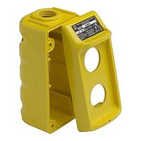 Square D 9001BWRY ປຸ່ມຢຸດສະພາບຉັດເຫດ ປົກກະໂປງສະຖານີຄວບຄຸມ + ກະຕ່າ, BF+BW