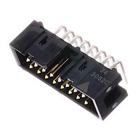 Omron Electronics XG4C-1634 ຕູ້ເຊື່ອມສາຍແບບບາງ MIL BoxType Plug 16P RightAngle 1Polariz