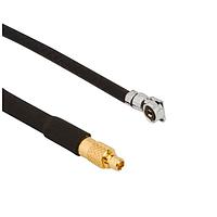 Amphenol RF 095-900-556-100 ການປະກອບສາຍ RF AMC4 ປລັກມຸມຂວາ ໄປປລັກ MMCX ຕົວຕົວເລັງ 1.13 mm 50 Ohm 100 mm (3.93 Inches)