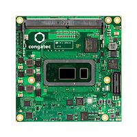 congatec conga-TC370/i7-8665UE ຄອມພິວເຕີ-ອອນ-ໂມດູນ - COM COM Express ປະເພດ 6 ໂມດູນຂະຫນາດກະທົບພື້ນຖານ Intel Core i7-8665UE ຊິບປະມານ 4 ເຄີດເດີດດ້ວຍຄວາມໄວ 1.7GHz ຈົນເຖິງ 4.4GHz turbo boost, 8MB L2 cache, Intel UHD Graphics 620 ແລະ ອິນເຕີເຟສຊ໌ຄວາມຈຳ DDR4 2400 MT/s ຊ່ອງທີ່ສອງ (Intel Whiskey Lake).