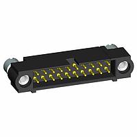 Harwin M80-5C10805M2 ພາວເລີ້ມໃຫ້ບອດ Datamate J-Tek DIL Male Small Bore (24-28 AWG) ຕໍ່ຕັ້ງ Crimp, ທອງ, ມີ jackscrews + 3.5mm ຕິດຕັ້ງໜ້າຈໍ, 4+4 ຕິດຕໍ່