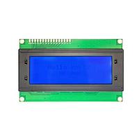 Soldered 101252 ຈໍສະແດງ LCD ກາຣາຟິກ lcd, display, 20x4, ສີຟ້າ, ສີຂາວ