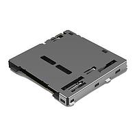 JAE Electronics SG50S009VCBR500 ກາດຄອນເນັກເຕີ UHS-I ທີ່ສາມາດເຂົ້າກັນໄດ້ ກາດ SD ຂະໜາດໃຫຍ່ທີ່ມີຄວາມທົນທານ, 9 ຕໍ່ຕັ້ງ, ປະເພດ Push-push