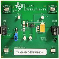 Texas Instruments TPS2065CDBVEVM-636 ການຈັດຈໍາໜ່າຍພະລັງງານ TPS2065 EVAL MOD
