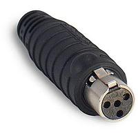 Switchcraft TA3FS20 ຕູ້ຕໍ່ສາຍສະເພາະ SLD Mini XLR Conn 3P FML 0.19" ຫາ 0.21"