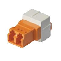 Belden AX102109 ຕ່າງຕໍ່ເສັ້ນແສງ Fiber Optic Connectors MDVO LC KEY DUP MM YL-BK