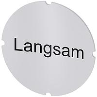 SIEMENS 3SU19000AB710AN0 ເພີ່ມປ້າຍ, Langsam INSERT LABEL F. ILLUM PUSHBUTTON,LANGSAM