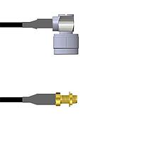Amphenol Custom Cable Q-2F02Y0008060i ສາຍສັນຍານ RF N-RP/SMA-SJB RG58 60I