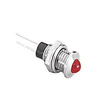 Bulgin DX1118/RD ຕົວຊີ້ວັດ Chrome Pltd Bezel ຕົວຊີ້ວັດແດງ