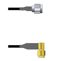 Amphenol Custom Cable Q-2O037000D008i ສາຍສັນຍານ RF N-SP/SMA-RP LMR19 8I