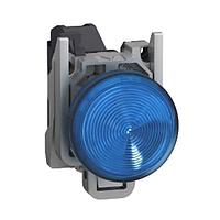 SCHNEIDER XB4BVBM6GEX ປຸ່ມກົດແບບສະຫນອງແສງ HAZ LOC PUSHBUTTON SWITCH, 24- 240 Vac/dc, ສີຟ້າ, -40 +70 , IP65