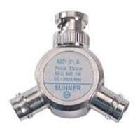 HUBER+SUHNER 4901.01.B ອຸປະກອນແບ່ງພະລັງ Dividers Power Divider BNC plug(m), jack(f), jack(f)
