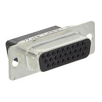 AMP Connectors - TE Connectivity 216165-1 ຕົວເຊື່ອມຕໍ່ High Density D-Sub 26P HDP22 REC ASSY