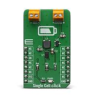 Mikroe MIKROE-3844 ຕົວຄວບຄຸມແຮງໂຕລະດັບໄຟຟ້າແບບສະເລັນເຊວ Single Cell Click