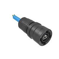 Amphenol Commercial Products MSPEC6P2AA010 ເຄື່ອງສາຍ Ethernet / ເຄື່ອງສາຍເຄືອກຂ່າຍ SPE IP67 ASSY