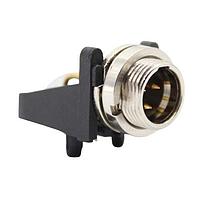 Io Audio Technologies IO-TXLR3-M-PH ຕົວເຊື່ອມ XLR 3-ຂາ Tiny XLR Chassis Connector ມີກະແຈມົນກົງຊ່ອງ, PCB ຢູ່ທາງແກ້ວ, ຜູ້ຍິງ