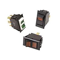 Carling Technologies LTILA50-1L-BL-RC-NBL/125N ສະຫນັບສະຫນູນ Rocker LTILA501LBLRCNBL/125N