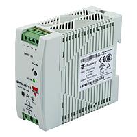 Carlo Gavazzi SPDM24751 ເພາະສະໄປສະໄພລ Switching Power Supply, ຂະໜາດກາງ, AC/DC, 75W, 24V, ເກັບສະຖານະດ້ວຍການສະແກນດ້ວຍກະແຈ, IP20, ຕິດຕັ້ງບໍລິສັດ DIN-Rail, ການປ້ອງກັນເກີນໄຟ, ເກີນໄຟຟ້າ ແລະ ການປ້ອງກັນການຕິດຂັດສັ້ນ, ບ້າງພລາສຕິກຂະໜາດ 22.5x90x100mm