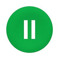 SCHNEIDER ZBA7336 ຫົວສໍາລັບປຸ່ມກົດສີຂຽວມີຝາຂາວ II