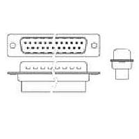 Amphenol Commercial Products L777RRE09P ປລັກ 9P ຊະນິດຜູ້ຊາຍ ຕິດຕັ້ງດ້ານຫຼັງ ຕິດຕໍ່ດ້ວຍການບັງ