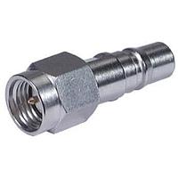 HUBER+SUHNER 33_SMA-QMA-50-1/133_NE ຕົວແປຣດ RF - ລະຫວ່າງຊຸດ SMA ແບບປຸກ (ຜູ້ຊາຍ) ໄປຫາ QMA ແບບຈັກ (ຜູ້ຍິງ)