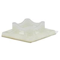 Essentra Components FTH-5A1-RT-M ຖານຢຶດສາຍຜັດ Cbl Tie Hldr,Adh Mnt,ທຳມະຊາດ.75 in