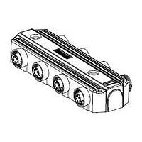 Molex 1300360009 ຕົວເຊື່ອມຕໍ່ມິດຕຣິກຮູບວົງເລືອກ MC MPIS DN PASS-THRU 6 PORT