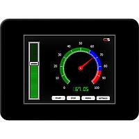 4D Systems gen4-uLCD-32DCT-CLB ມູດຈອງສະແດງອັດຕະໂນມັດຂະໜາດ 3.2", 240x320 ພິກເຊວ, ບາງສະເລ່ຍມີການປະມວນຜົນ DIABLO16 ແລະກັບຄອບປະຕູສະແດງສະເລ່ຍສະຕິກ Capacitive Touch Cover Lens Bezel