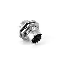 Amphenol SINE Systems RT001619PNH03 ຕົວເຊື່ອມຕໍ່ກັບກຽມຕຽງຝາ, ພິນມີການປິດດ້ວຍຊິໂລເຄນ