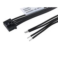 Molex 224090-1054 ເຄື່ອງສາຍພິເສດ KK Plus 250-to-Pigtail 2.50mm P SR 600mm Lgth 5 Ckts Blk