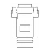 DIGI 76000671 ຕົວແປ D-Sub ແລະ ຕົວແປປະເພດ Digi CM/Passport 8 8-Pack