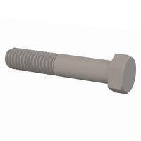Essentra Components 0337516200 Cap Screw Unslotted Hex Bolt, 3/8-16 Thread, 2 Lg