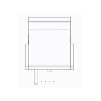 DEUTSCH - TE Connectivity CTJ520E12 ໂມດູນຕໍ່ຕໍ່ສາຍ Terminal Junction Modules ຂະໜາດ 20 12 CONT