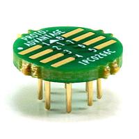 Chip Quik IPC0266C ອາແດບເຕີ SOIC-8 ເປັນ TO-8 SMT Adapter (1.27 mm pitch, 150/200 mil body) Compact Series