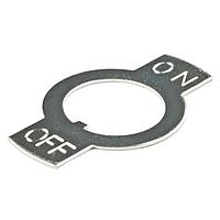 NKK Switches AT201 ຈາກລາຍ ON-OFF I.D. PLATE